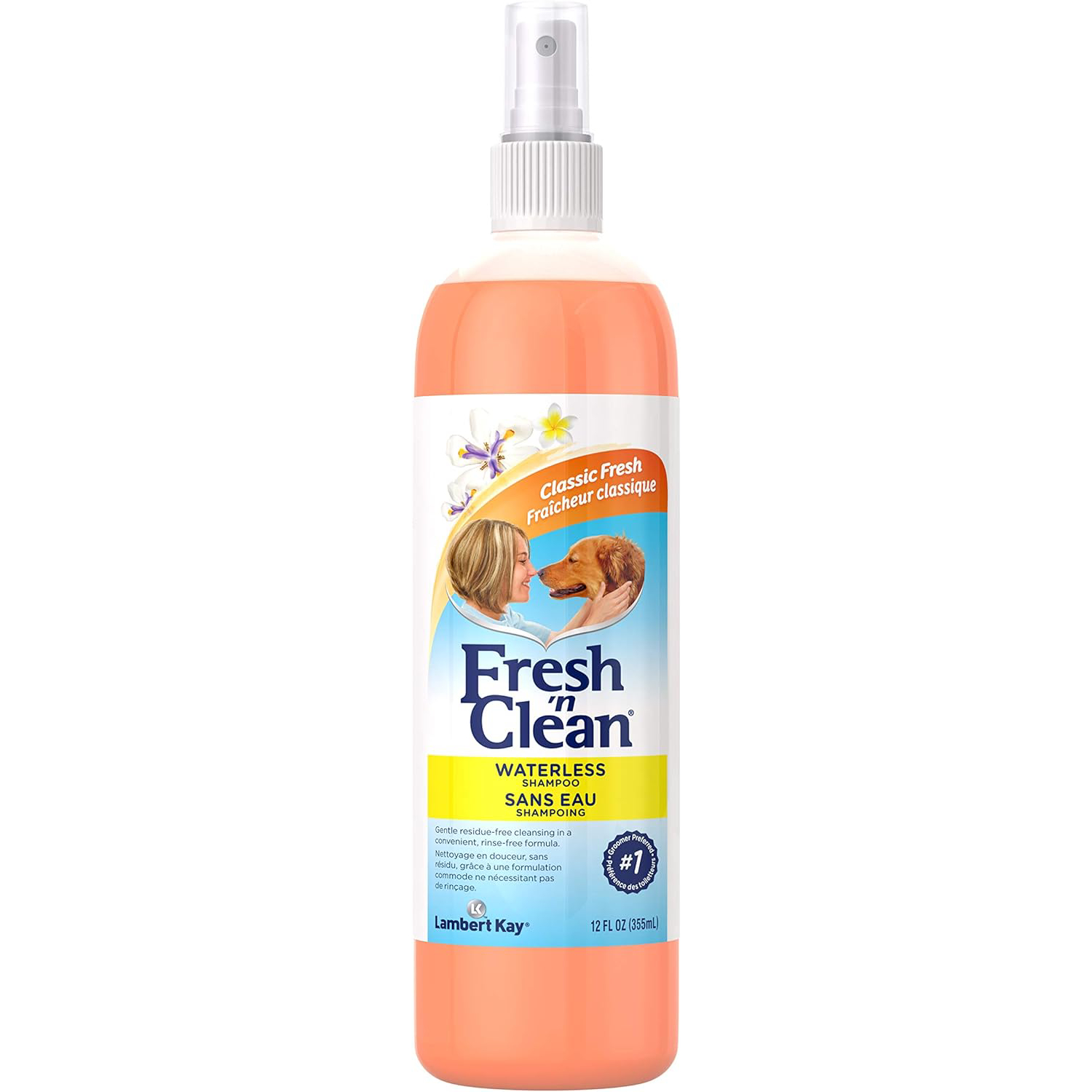 Pet-Ag Fresh ’n Clean Waterless Shampoo, Classic Fresh Scent 