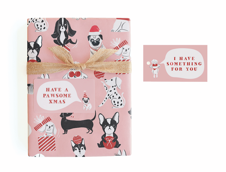 holiday dog cards