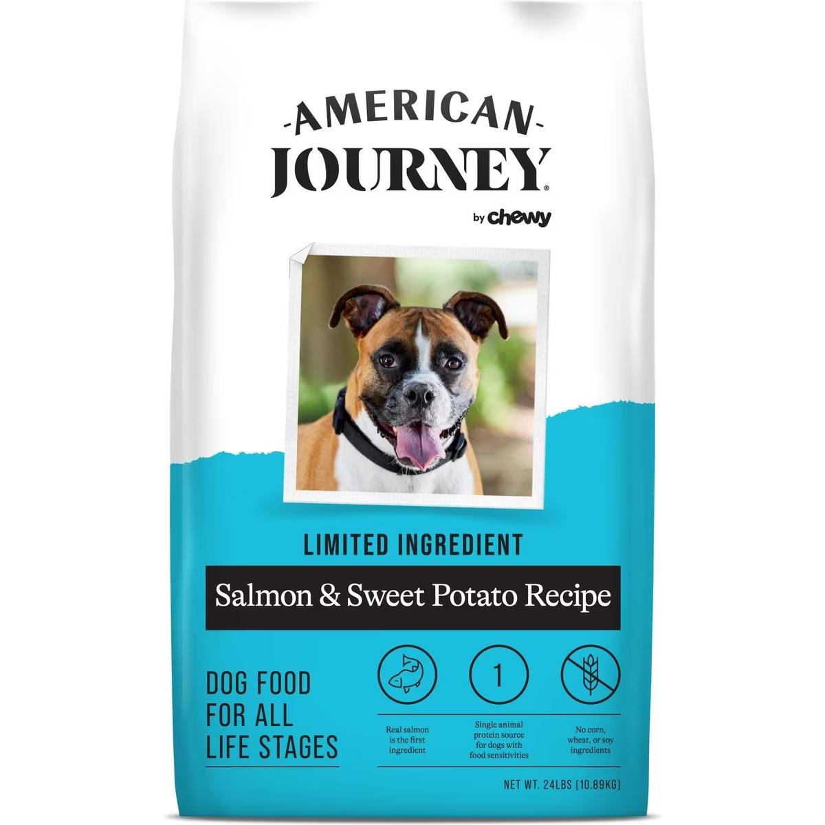 American Journey Limited Ingredient Salmon & Sweet Potato Recipe Grain-Free Dry Dog Food 