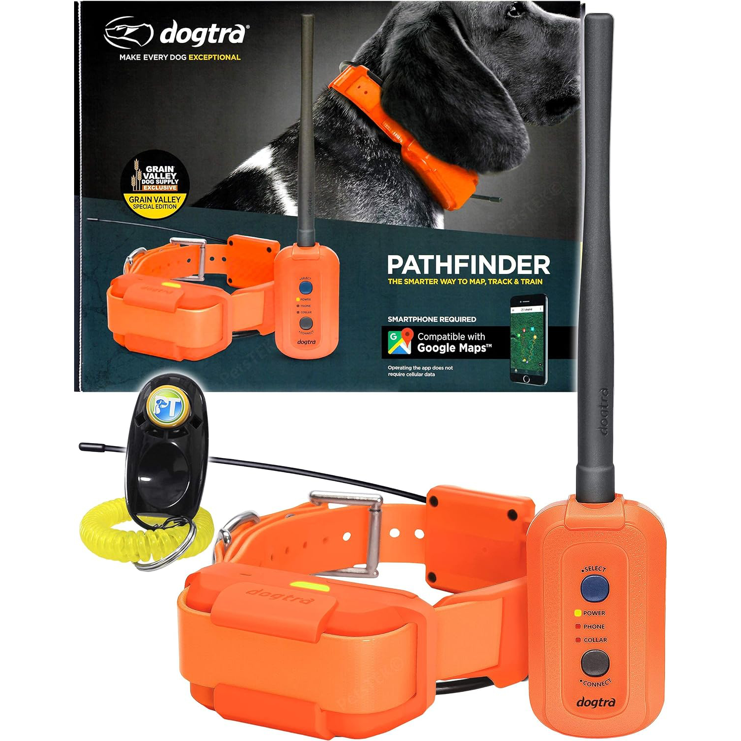 Dogtra Pathfinder Dog Remote Training and GPS Tracking Collar 