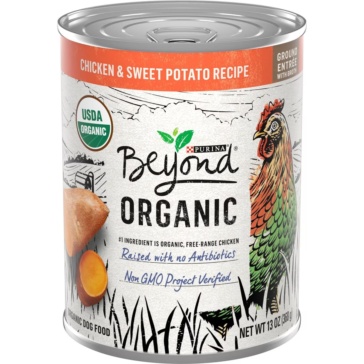 Purina Beyond Organic Chicken & Sweet Potato Wet Dog Food