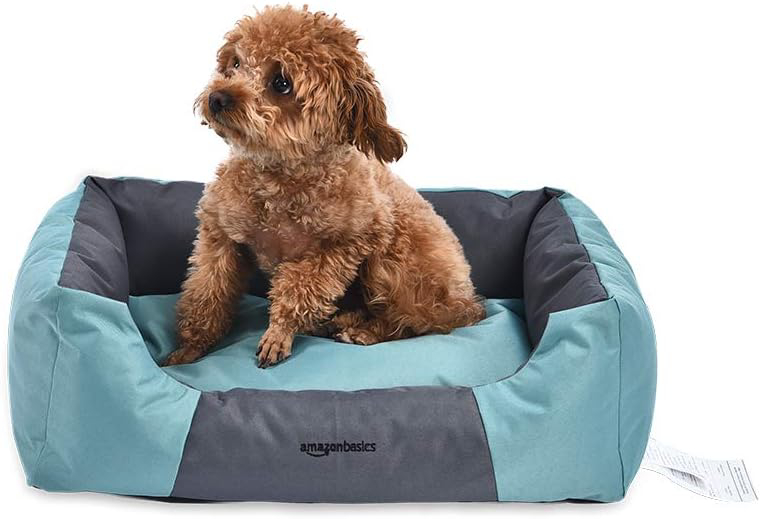 Amazon Basics Water-Resistant Dog Bed