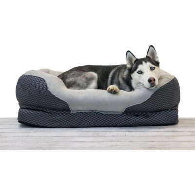 BarksBar Orthopedic Bolster Dog Bed