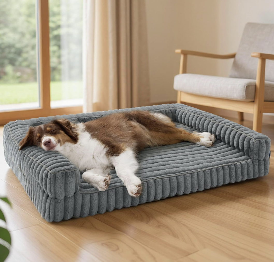Bedsure ComfyFleece™ Orthopedic Dog Beds Large Sized Do