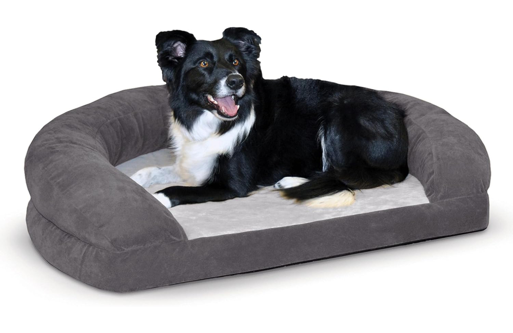K&H Pet Products Ortho Bolster Sleeper Orthopedic Dog Bed 