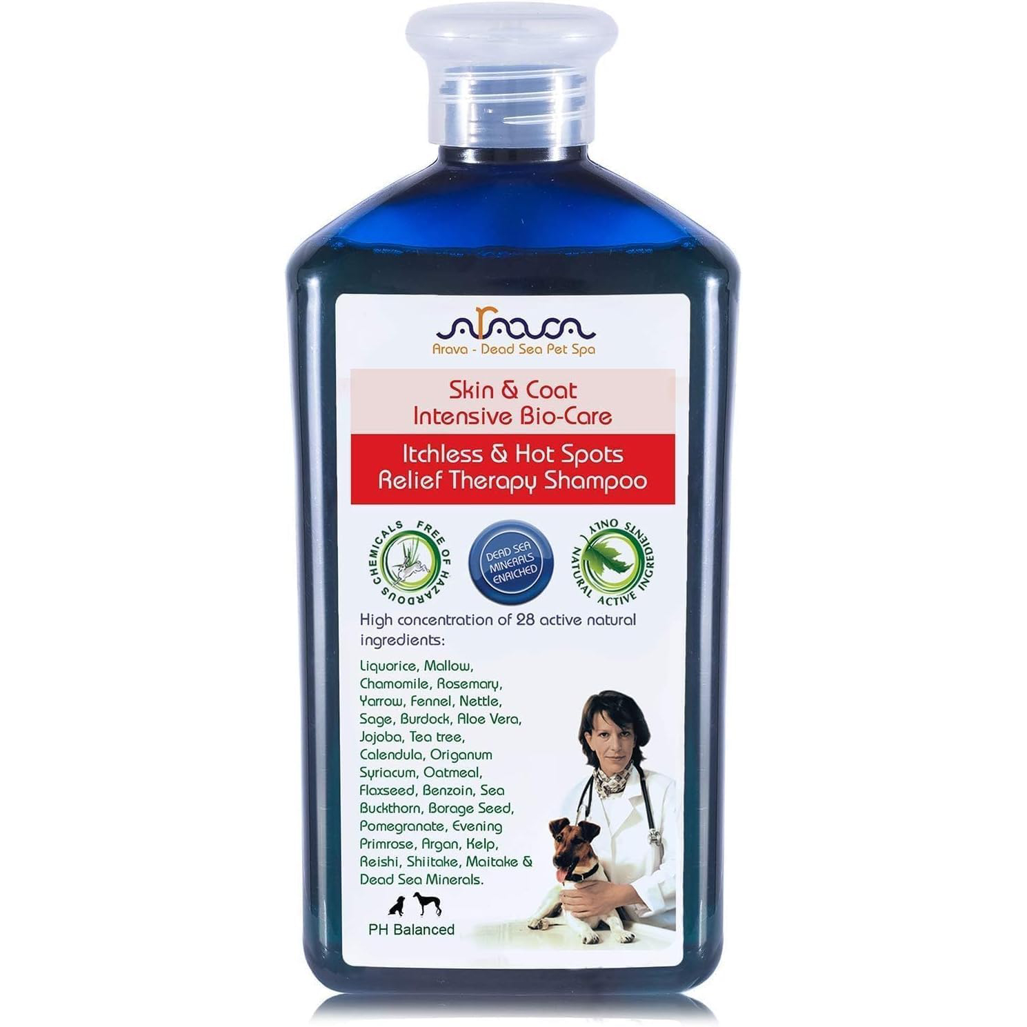 Arava Natural Medicated Dog Shampoo 