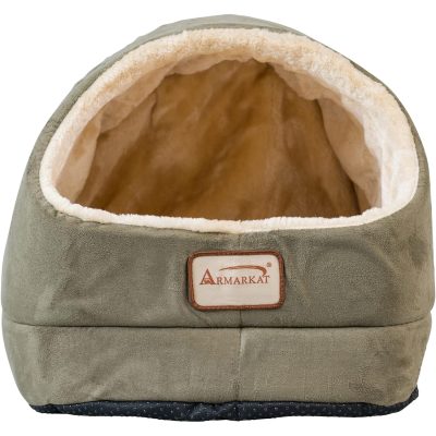 Armarkat Cave Shape Covered Dog Bed