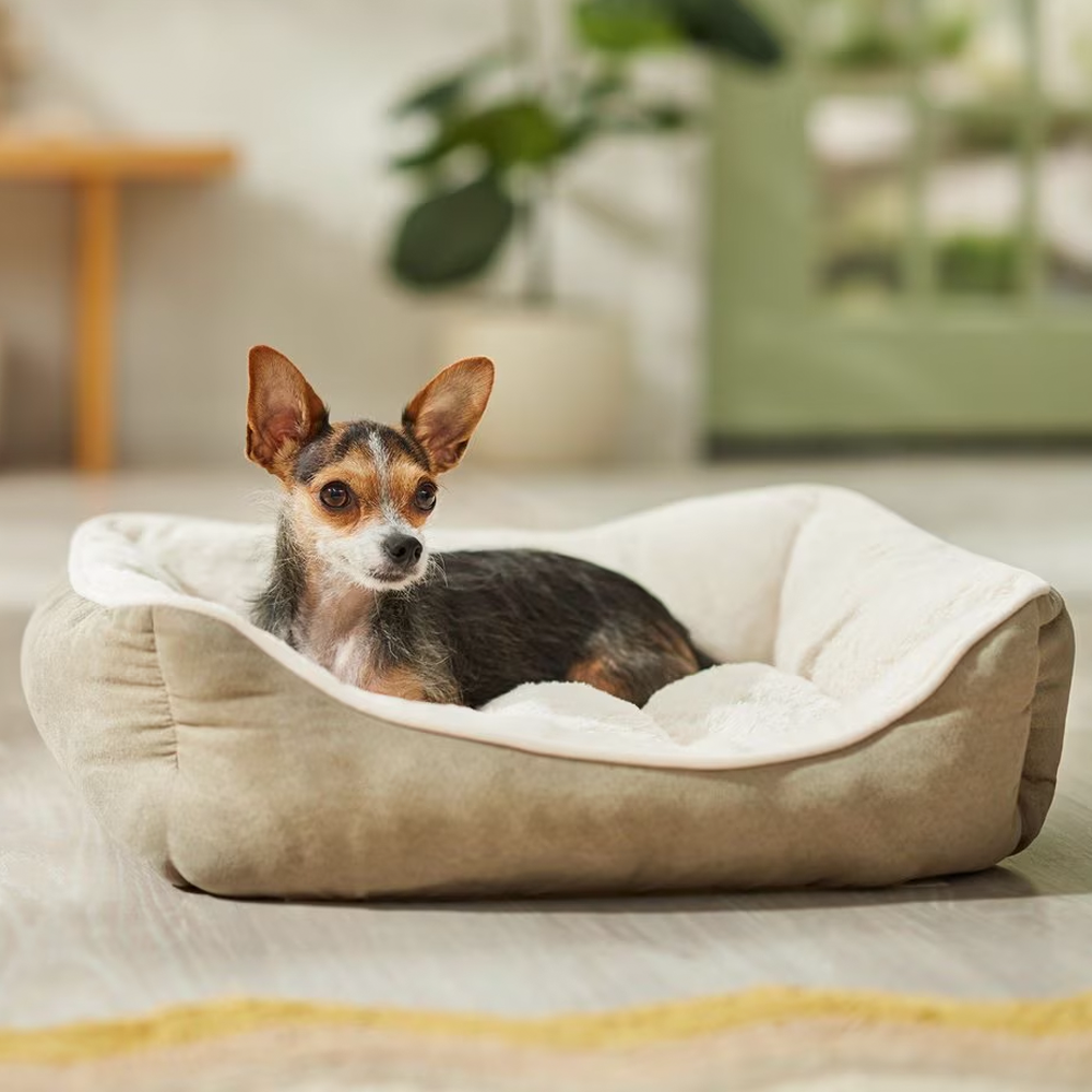 Frisco Rectangular Bolster Dog Bed