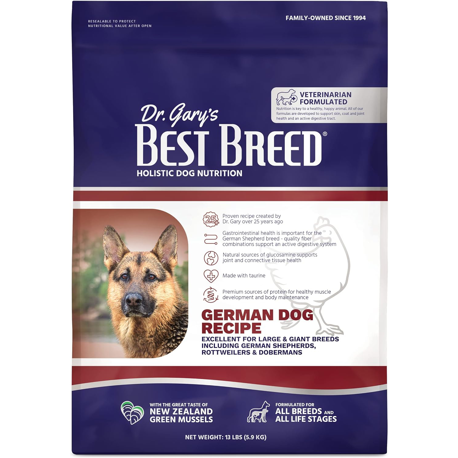 Best Breed Dr. Gary's German Dog 