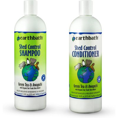 Earthbath Shed Control Shampoo & Conditioner