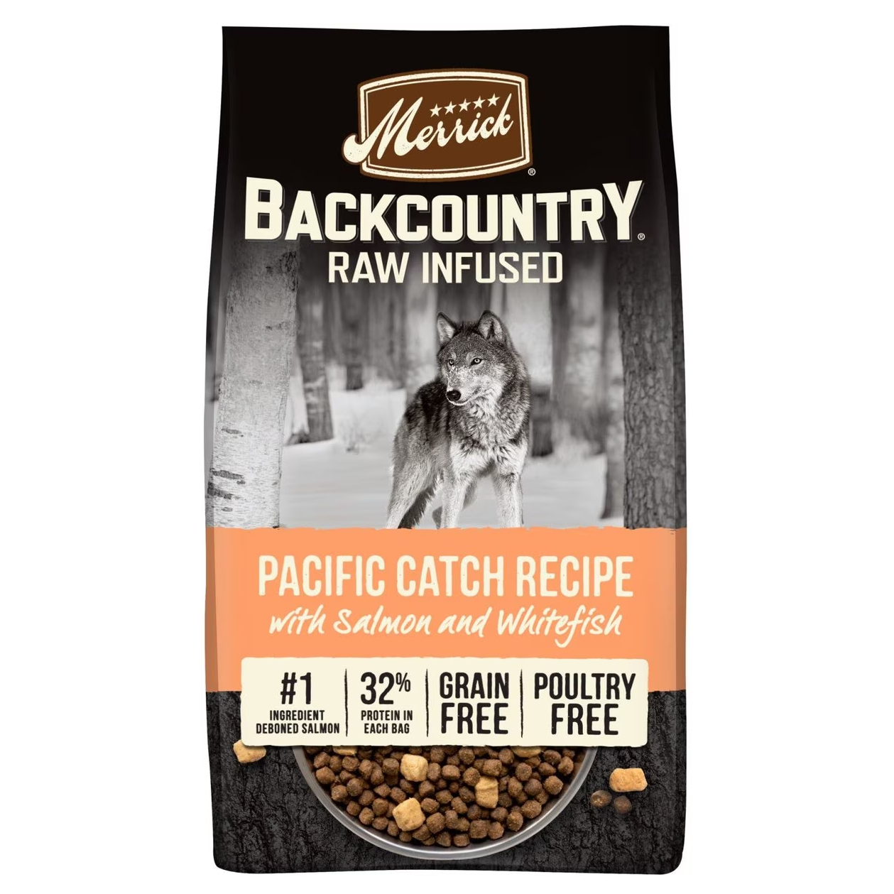 Merrick Backcountry Freeze-Dried Raw Infused Dog Food