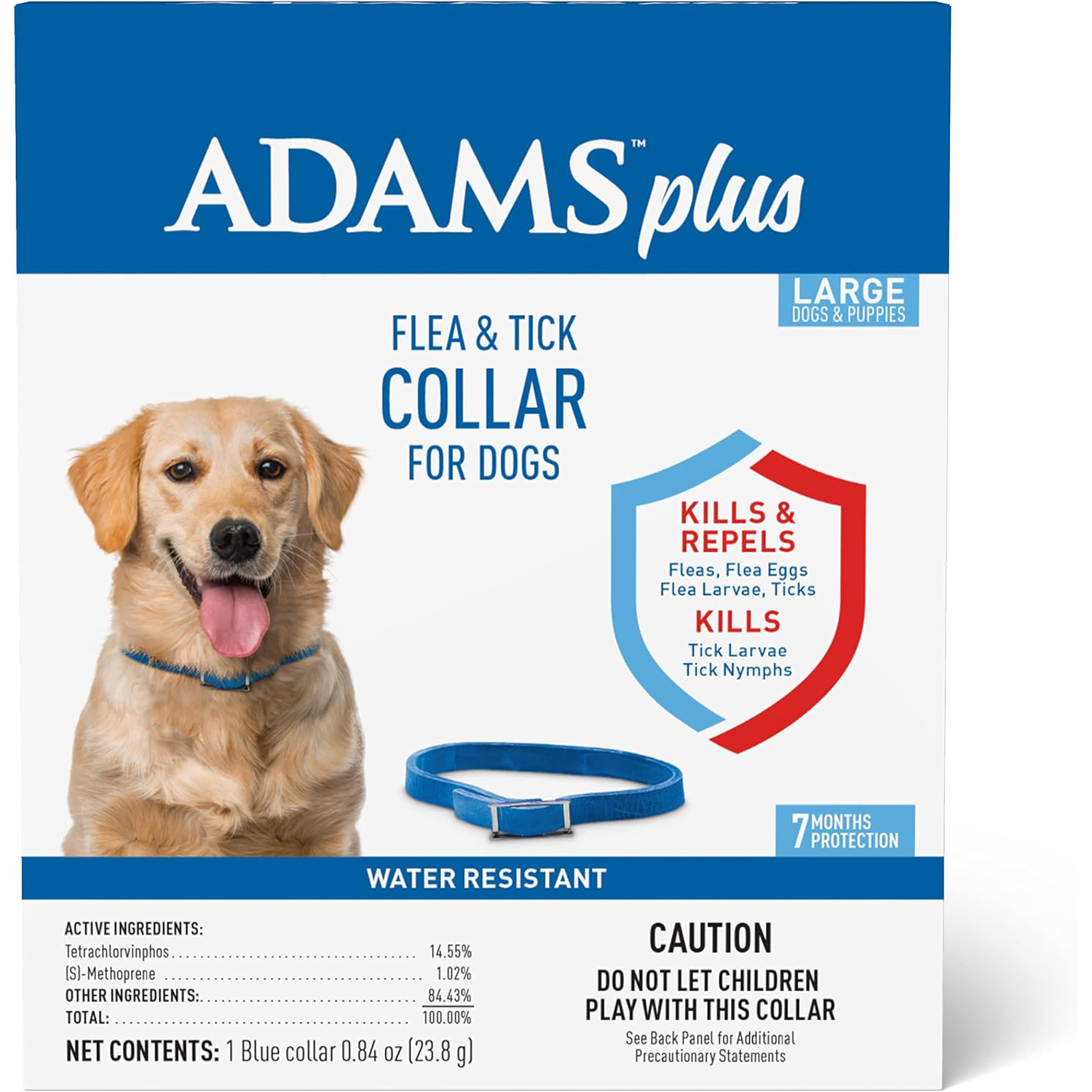 Adams Plus Flea and Tick (Large) Collar for Dogs