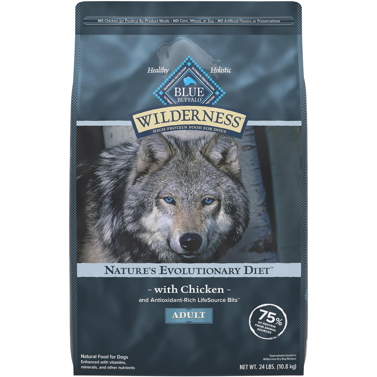 Blue Buffalo Wilderness High Protein Natural Adult Dry Dog Food