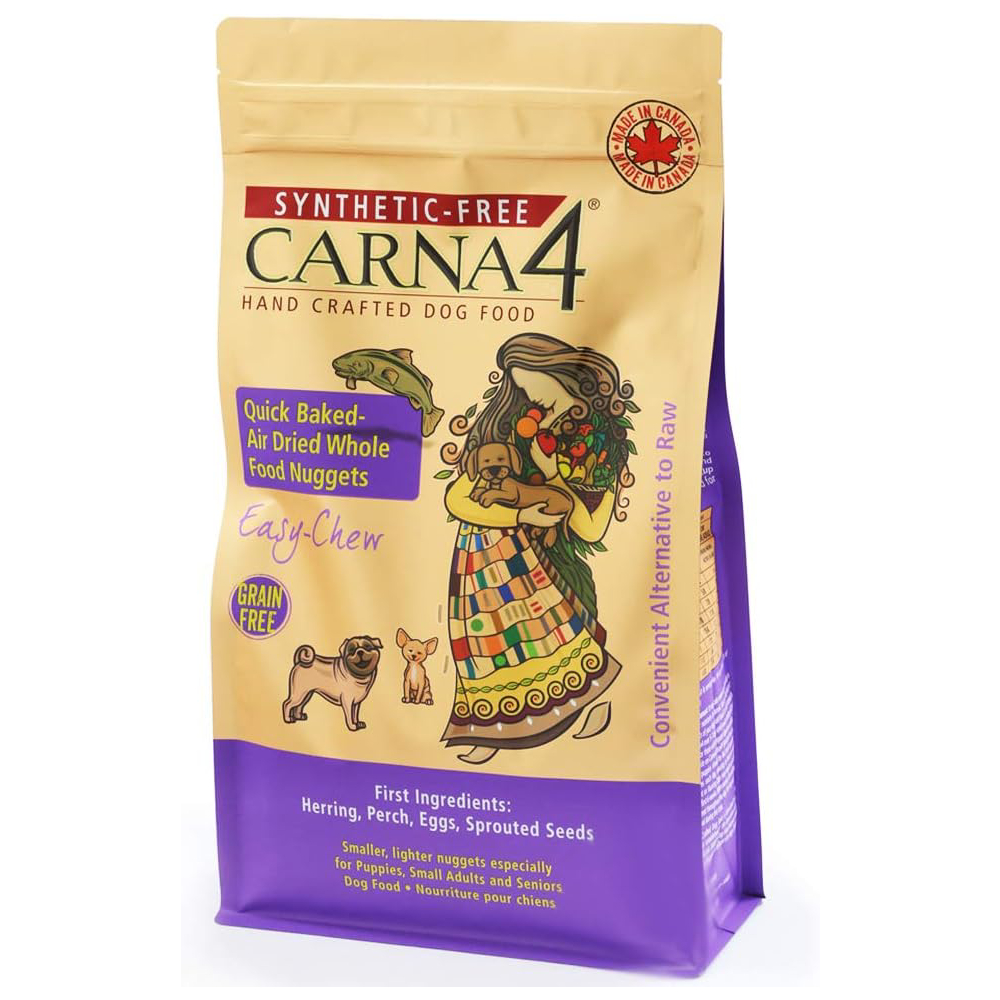 CARNA4 Easy-chew Fish Formula Sprouted Seeds Dog Food