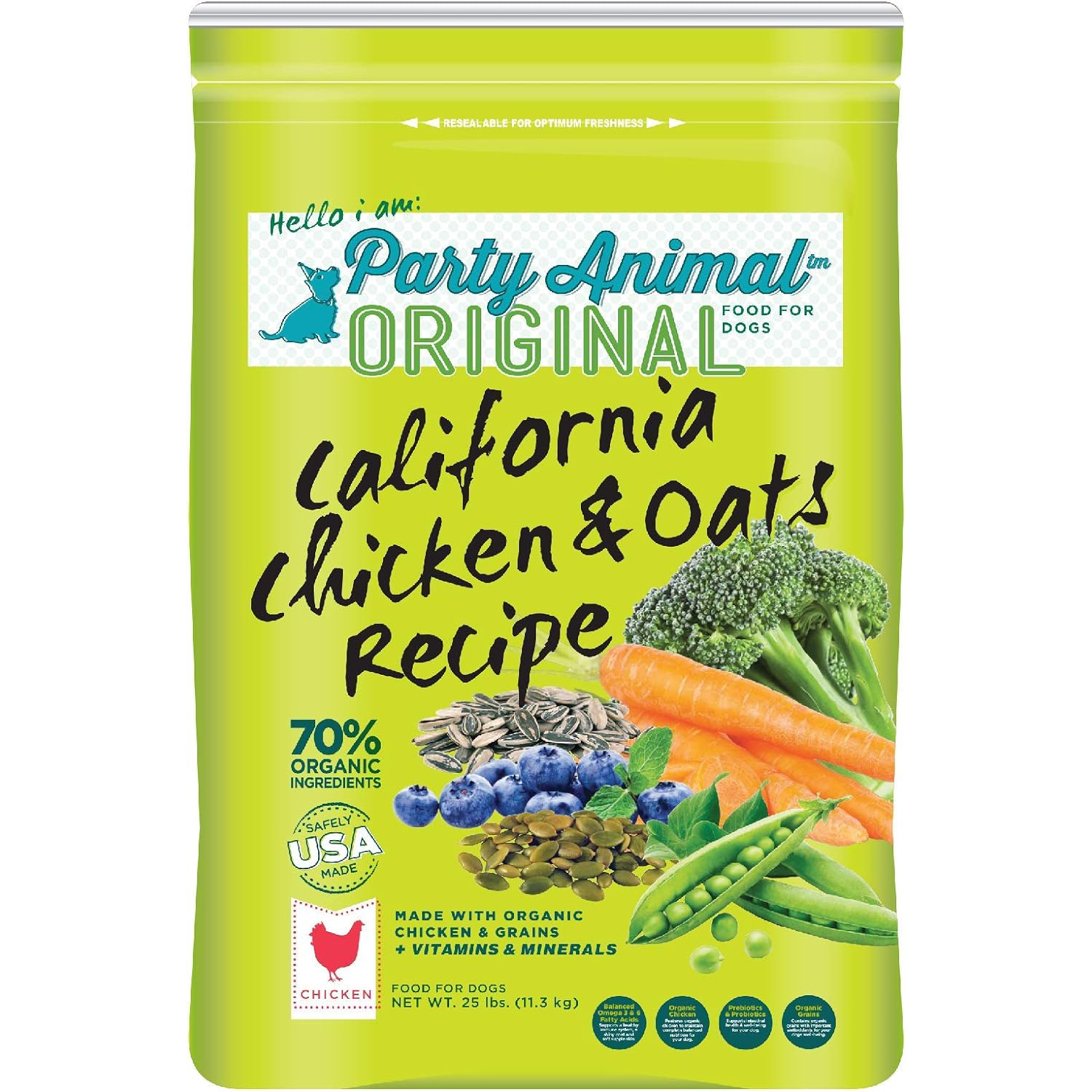 California Chicken & Oats Recipe Dry Dog Food