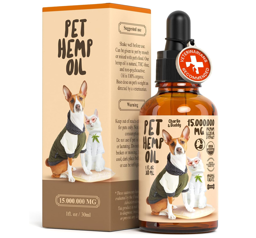 Charlie & Buddy Pet Hemp Oil
