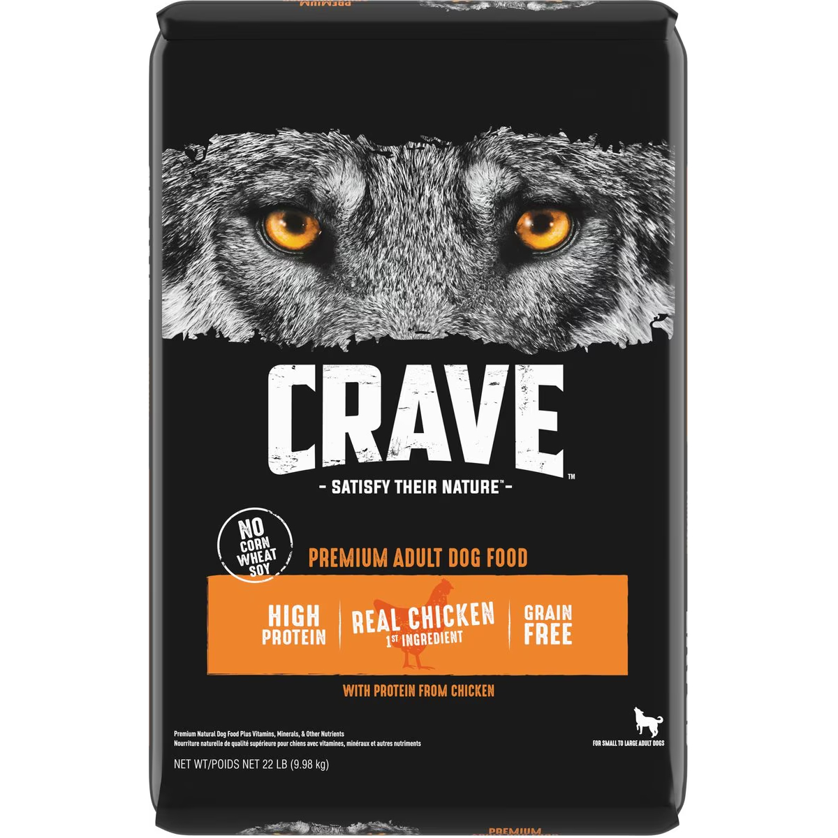 Crave Real Chicken Grain-Free Dog Food 