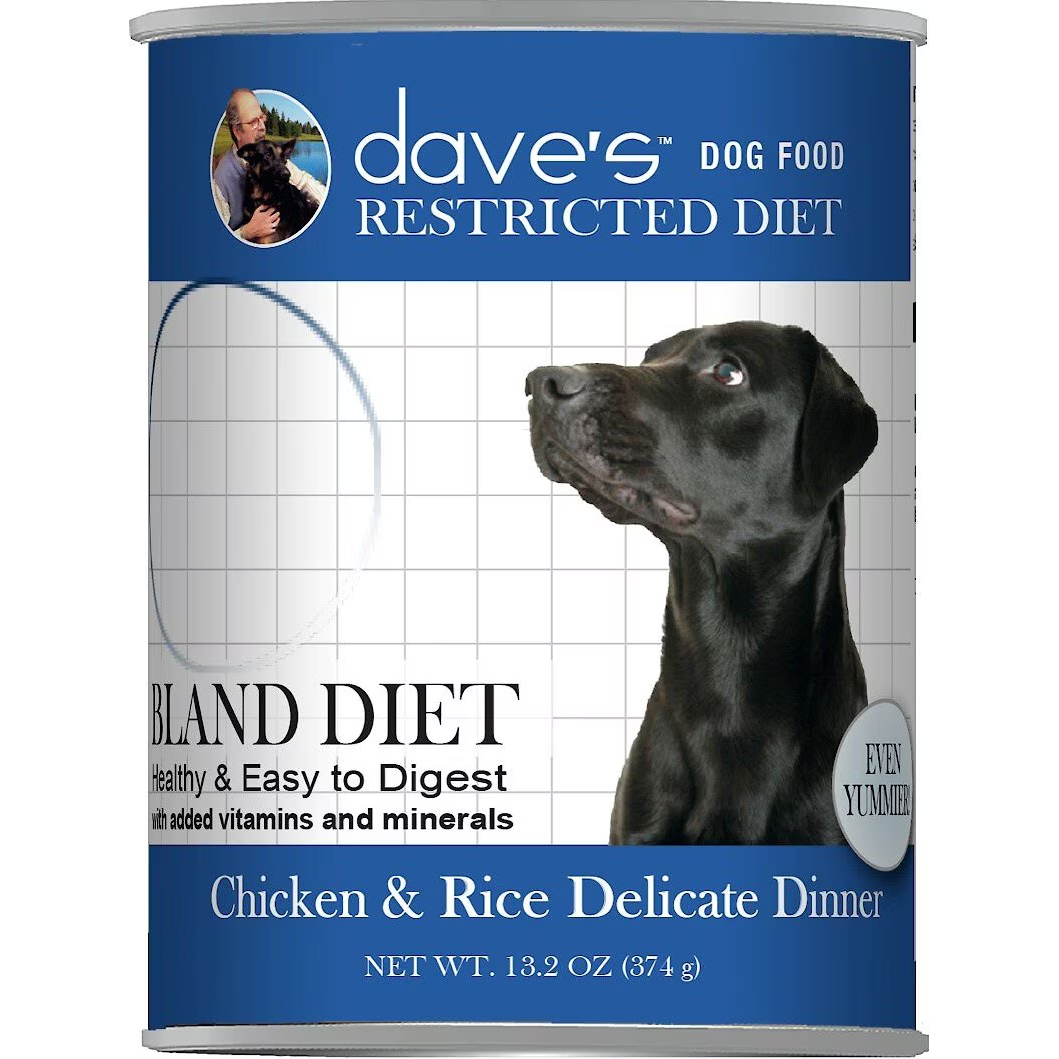 Dave's Pet Food Restricted Bland Diet Chicken & Rice Wet Dog Food