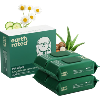 Earth Rated Hypoallergenic Dog Wipes