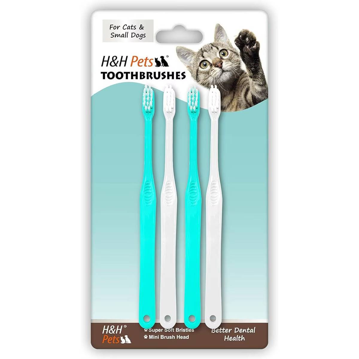 H&H Pets Small Dog & Cat Toothbrush Set