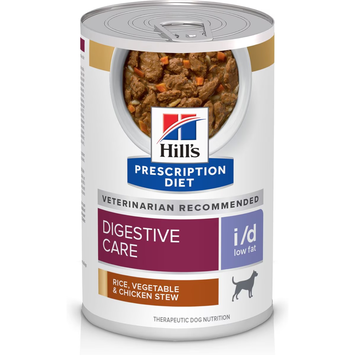 Hill's Prescription Diet i_d Digestive Care Low Fat Rice, Vegetable & Chicken Stew Wet Dog Food