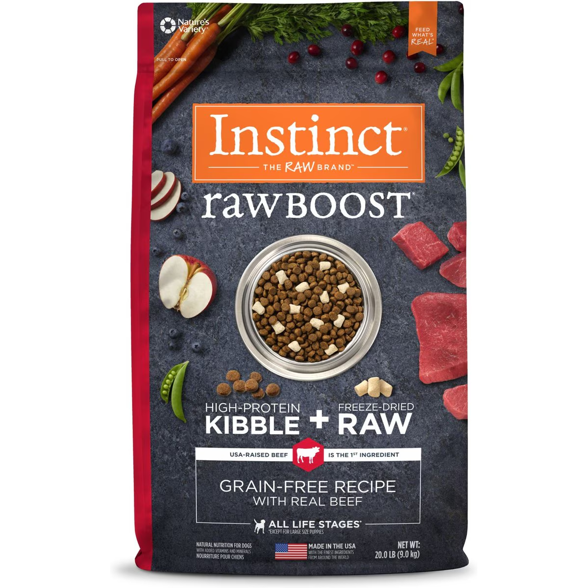 Instinct Raw Boost Grain-Free Recipe Dog Food