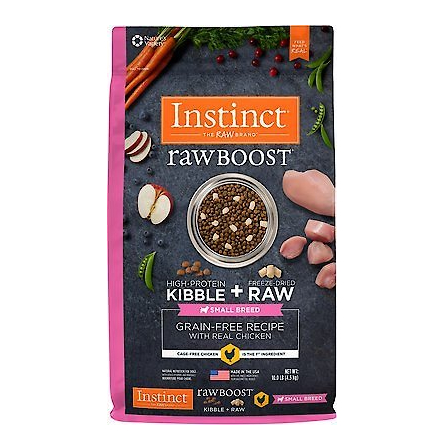 Instinct Raw Boost Small Breed Grain-Free Recipe With Real Chicken