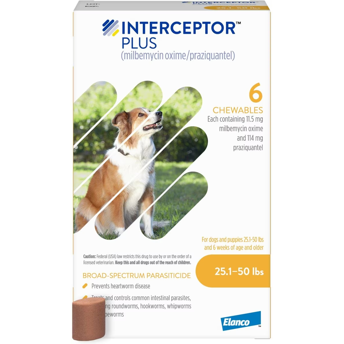 Interceptor Plus Chew for Dogs 
