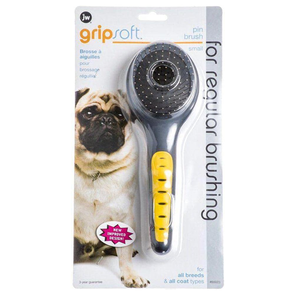 JW Pet Gripsoft Small Pin Brush