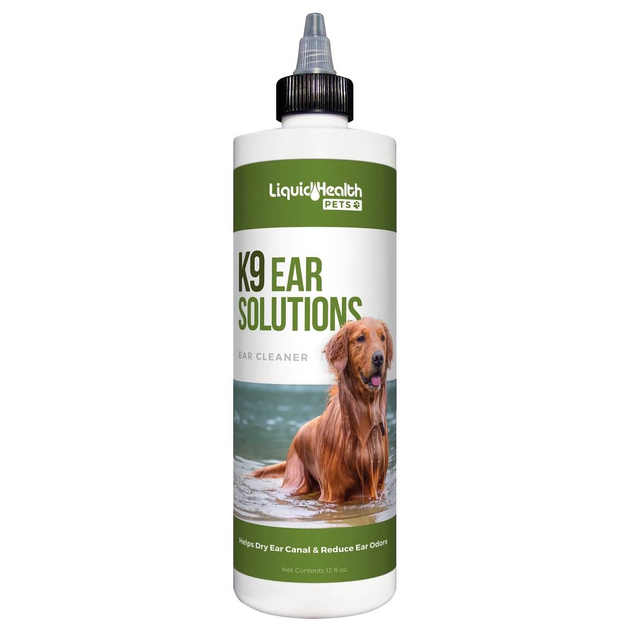 Liquid Health Pets K9 Ear Solutions Dog Ear Cleaner