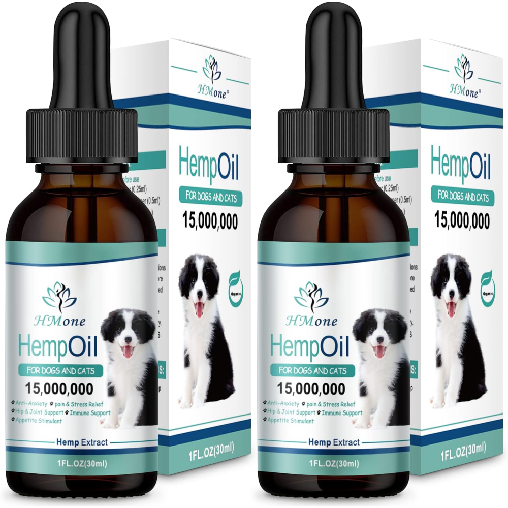 Max Potency Hemp Oil for Dogs & Cats 