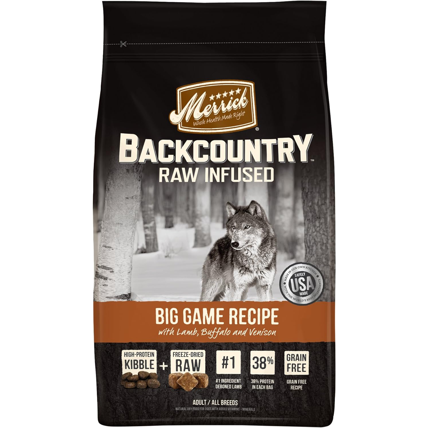 Merrick Backcountry Big Game Dry Dog Food 