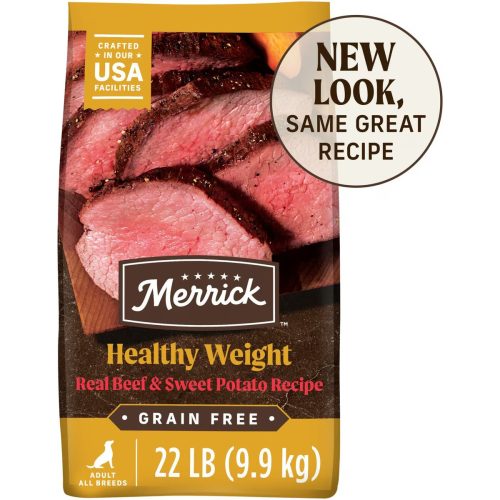 8 Best Dog Foods For Weight Loss In 2025 Reviews Top Picks Dogster Merrick Grain Free Dry Dog Food Healthy New 500x500