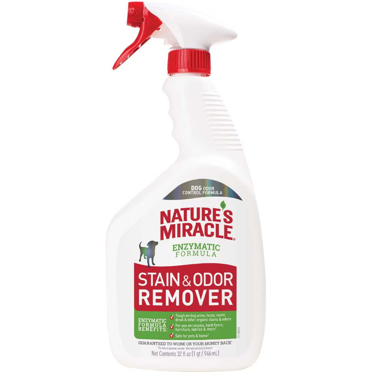 Nature's Miracle Dog Enzymatic Stain Remover & Odor Eliminator Spray 
