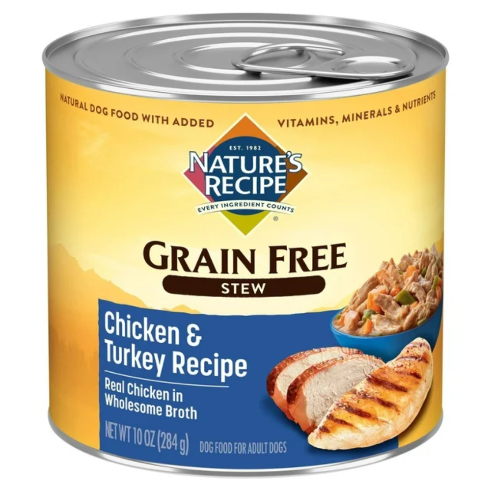 Nature’s Recipe Grain-Free Stew Canned Food