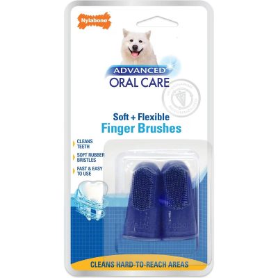 Nylabone Advanced Oral Care Dog Finger Brush