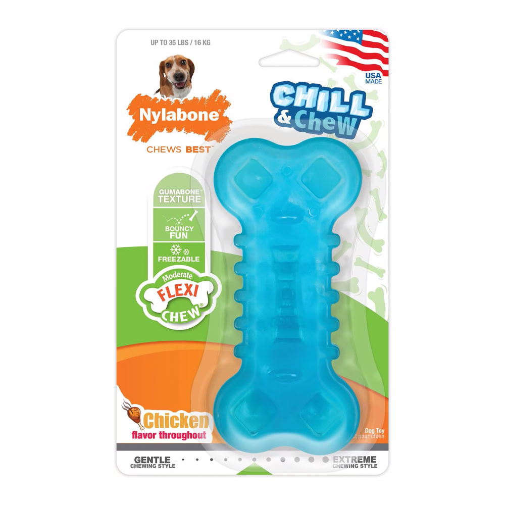 Nylabone Chill & Chew Chicken Flavored