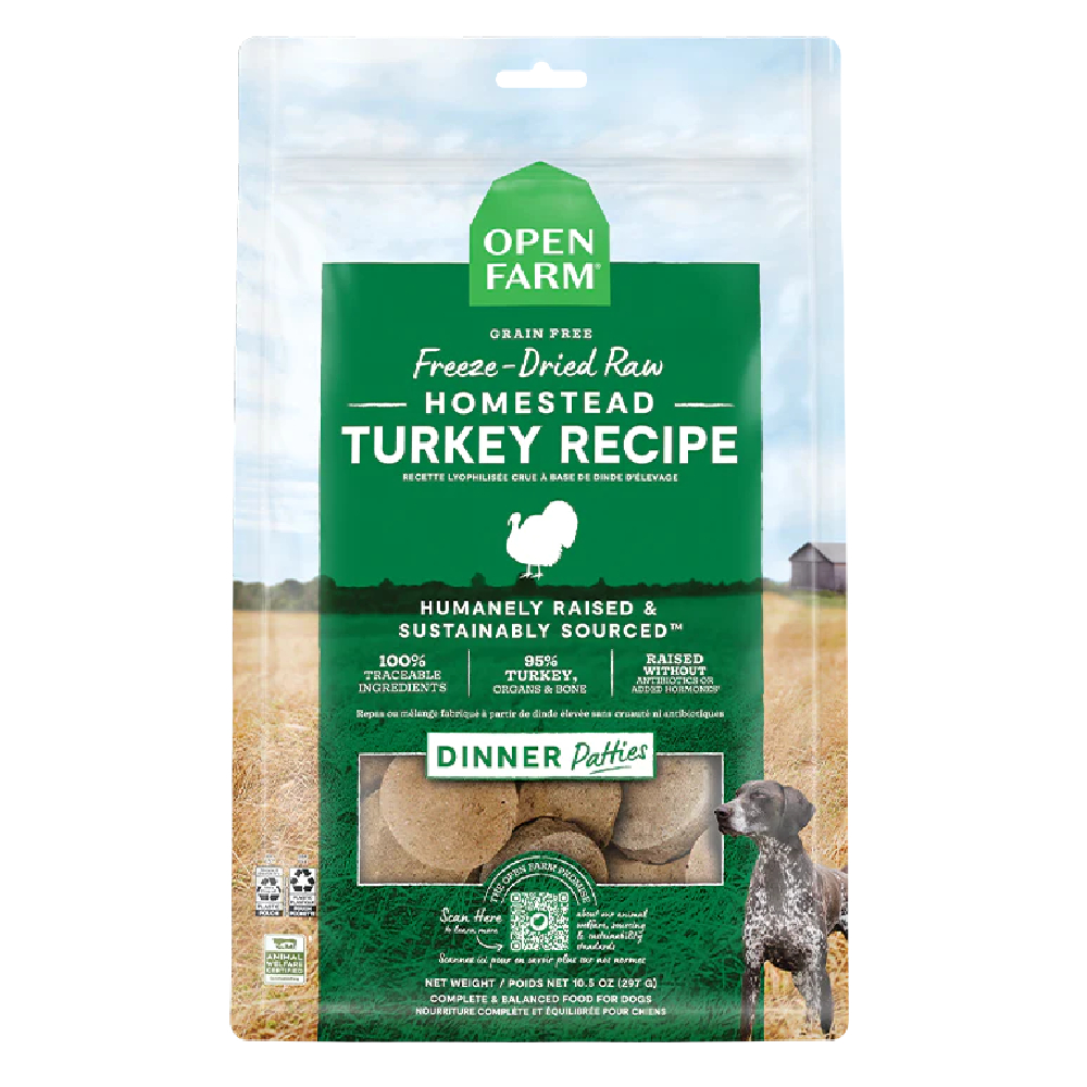 Open Farm Freeze-Dried Raw Dog Food 