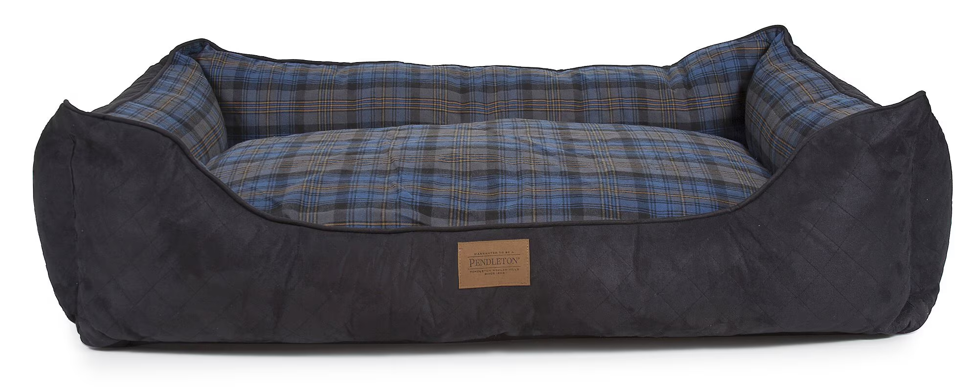 Pendleton Crescent Lake Kuddler Bolster Dog Bed with Removable Cover
