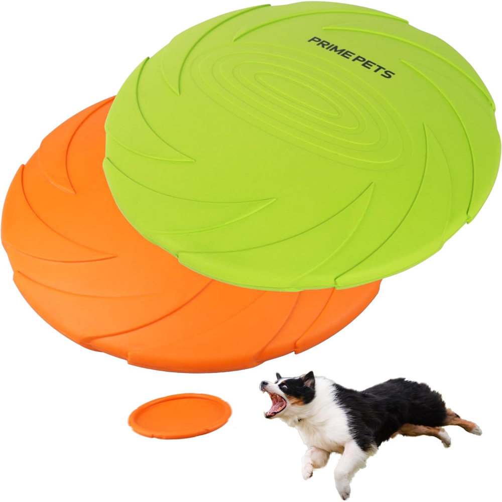 PrimePets Dog Frisbees 