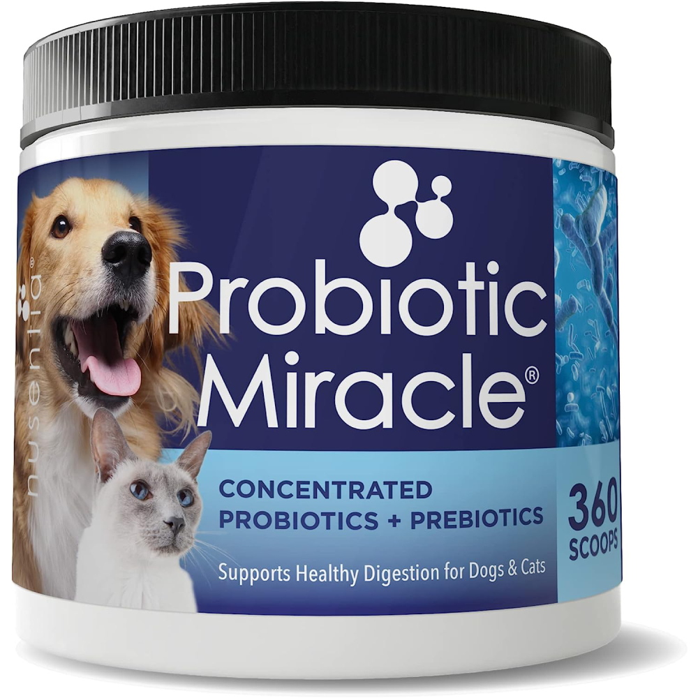 Probiotics for Dogs -(360 Scoops)-Probiotic Miracle 