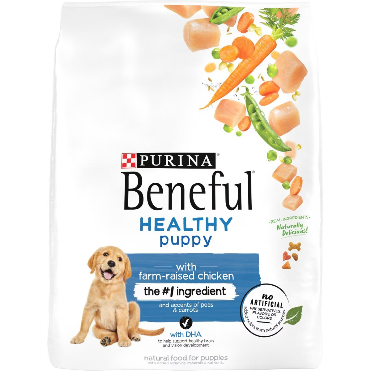 Purina Beneful Healthy Puppy with Farm-Raised Chicken Dry Dog Food 