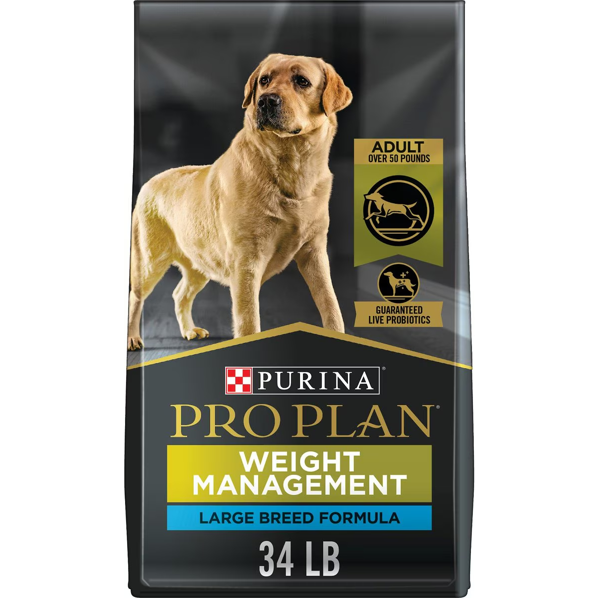 Purina Pro Plan Adult Large Breed Weight Management Chicken & Rice Formula Dry Dog Food 