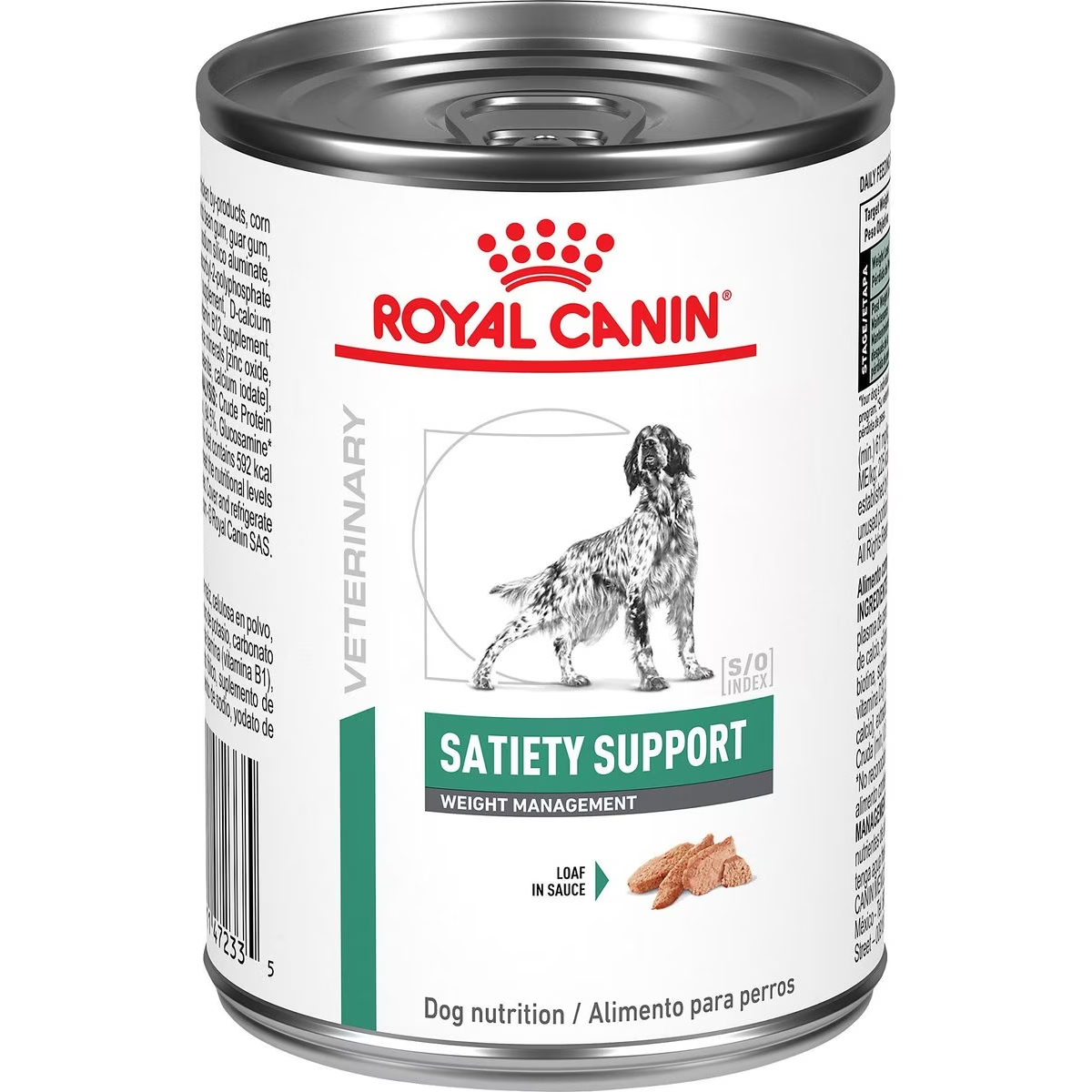 Royal Canin Veterinary Diet Adult Satiety Support Weight Management Loaf in Sauce Canned Dog Food