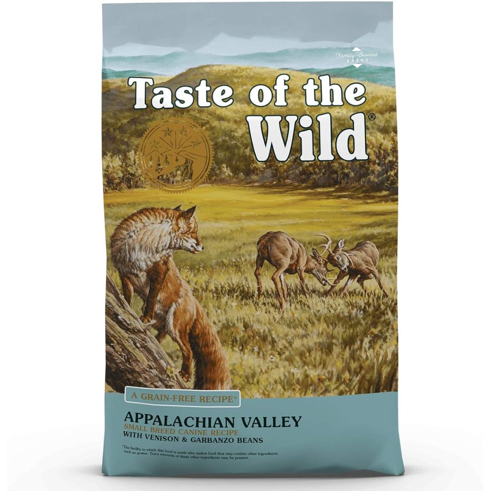 Taste of the Wild Grain Free High Protein Real Meat Recipe Appalachian Valley Premium Dry Dog Food