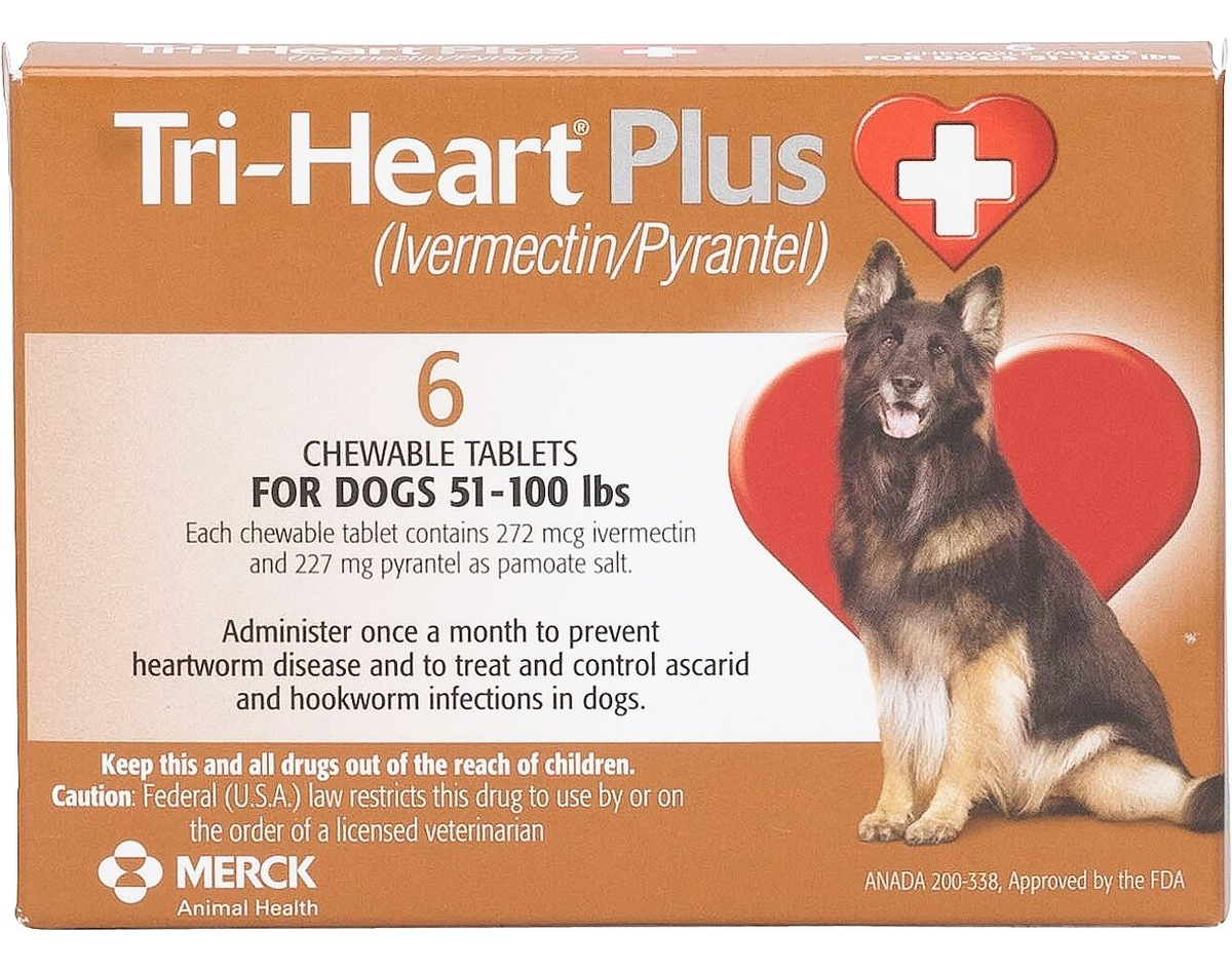 Tri-Heart Plus Chewable Tablet for Dogs