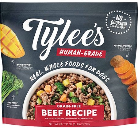 Tylee’s Human-Grade Frozen Dog Food