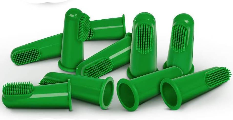 Vet's Best Dental Finger Dog Toothbrush