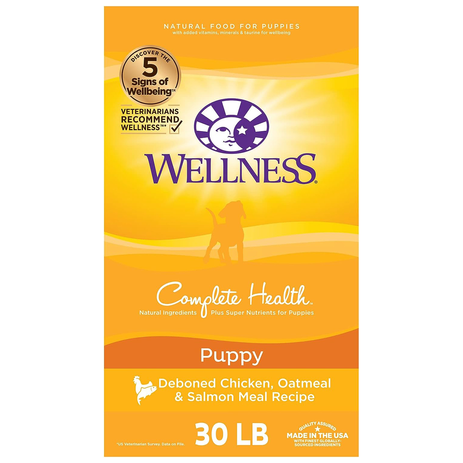 Wellness Complete Puppy Chicken Mix Food