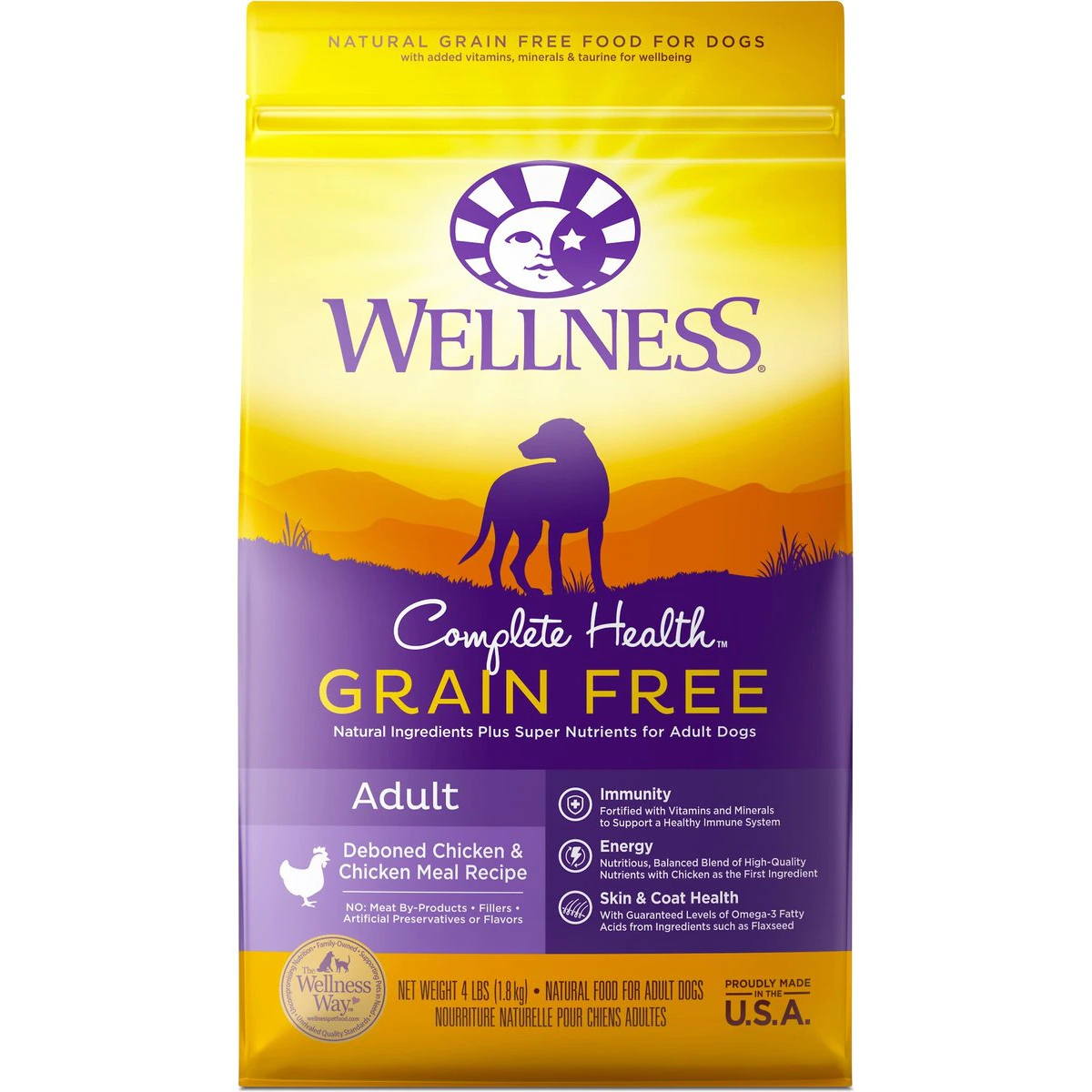 Wellness Grain-Free Complete Health Adult Deboned Chicken & Chicken Meal